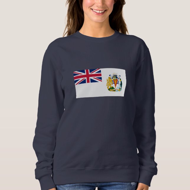 Sudadera Bandera del Territorio Antártico Británico (Anverso)