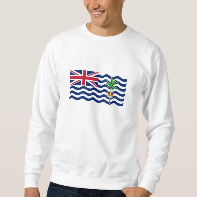 Sudadera Bandera del Territorio del Océano Índico Británico (Anverso)