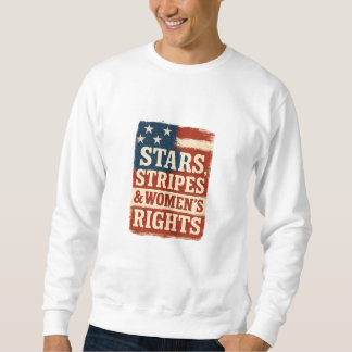 Sudadera Bandera desgastada de estrellas, barras y derechos