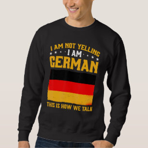 Sudadera Bandera Deutschland Soy Alemán Así Es Como Hablamo