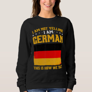 Sudadera Bandera Deutschland Soy Alemán Así Es Como Hablamo