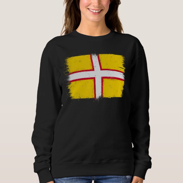 Sudadera Bandera Dorset Cross Saint Wite's Cross Englan (Anverso)