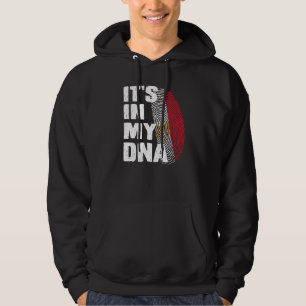 Sudadera Bandera egipcia está en mi ADN huella digital egip
