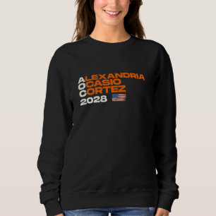 Sudadera Bandera estadounidense Alexandria Ocasio-Cortez 20