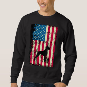 Sudadera Bandera Estadounidense Boxer 4 De Julio Patriótico