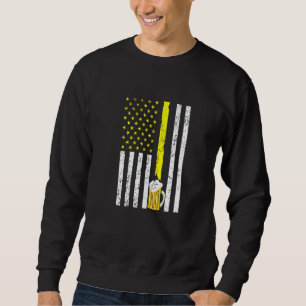 Sudadera Bandera Estadounidense Cervecería De Cerveza Artís