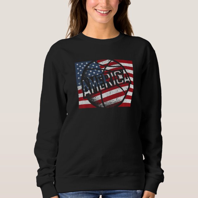 Sudadera Bandera estadounidense de baloncesto (Anverso)