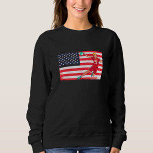 Sudadera Bandera estadounidense de balonmano Patriota estad