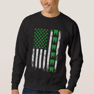 Sudadera Bandera estadounidense de Dentista Irlandés Diodon