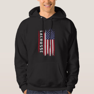 Sudadera Bandera estadounidense de Lacrosse