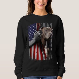 Sudadera Bandera estadounidense del Patriótico Staffordshir