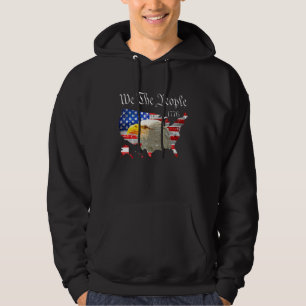 Sudadera Bandera Estadounidense Eagle We the People Patriot