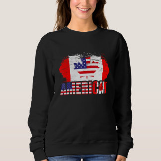 Sudadera Bandera estadounidense estadounidense Eh Bandera c