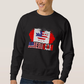 Sudadera Bandera estadounidense estadounidense Eh Bandera c