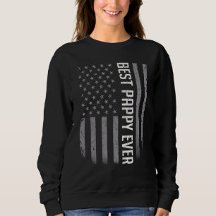 Sudadera Bandera Estadounidense Papá Para Los Padres Día De