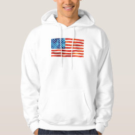 Sudadera Bandera estadounidense patriota del 4 de julio de
