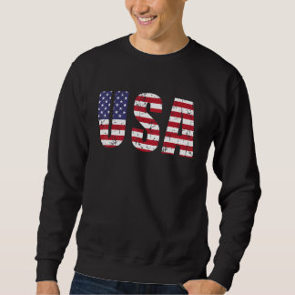 Sudadera Bandera estadounidense patriota estadounidense Fue