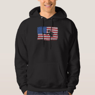 Sudadera Bandera estadounidense Patriótica Norteamericana P