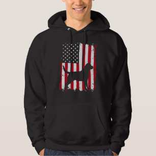 Sudadera Bandera Estadounidense Patriótica Rottweiler 4 De 