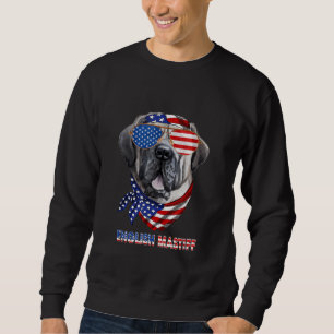 Sudadera Bandera estadounidense Regalos de amantes del perr