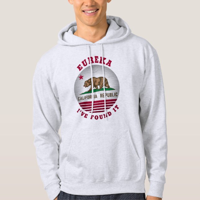 SUDADERA BANDERA ESTATAL CALIFORNIA EUREKA (Anverso)