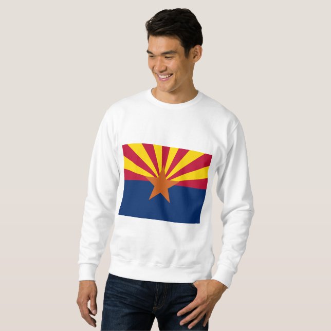 Sudadera Bandera Estatal de Arizona (Anverso completo)