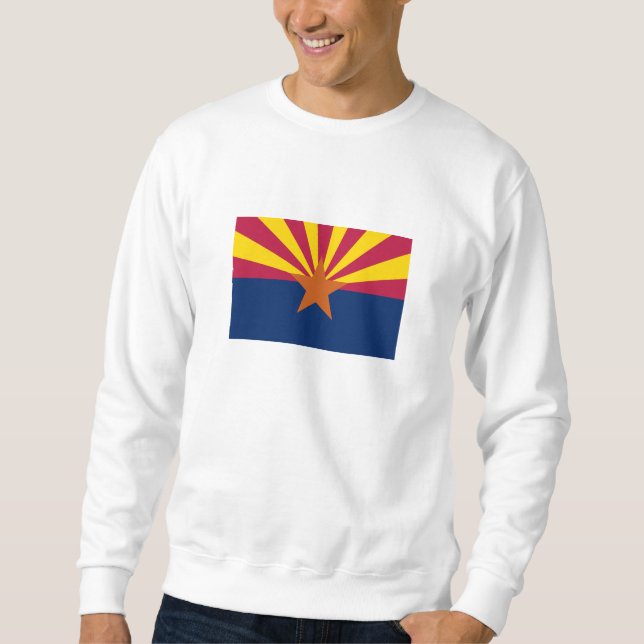 Sudadera Bandera Estatal de Arizona (Anverso)