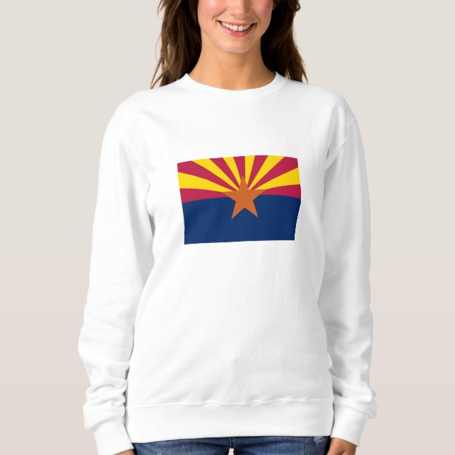 Sudadera Bandera Estatal de Arizona (Anverso)