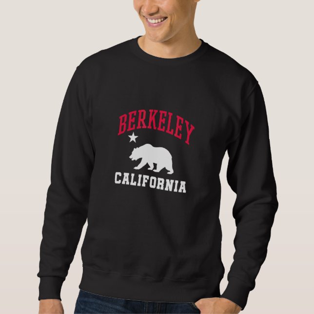 Sudadera Bandera Estatal De Berkeley California, Estrella D (Anverso)