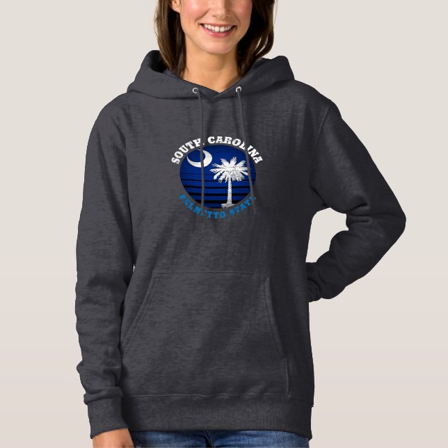 SUDADERA BANDERA ESTATAL DE CAROLINA PALMETTO DEL SUR (Anverso)