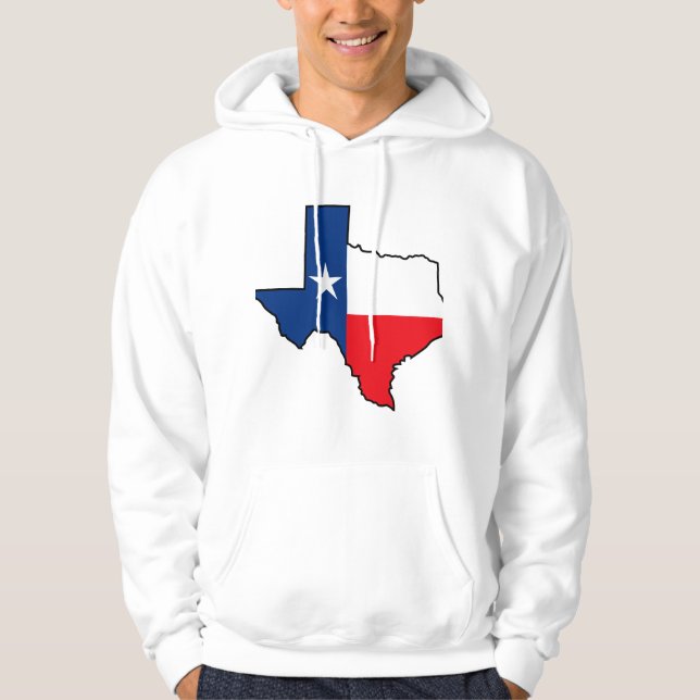 Sudadera Bandera Estatal de Texas (Anverso)