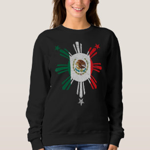 Sudadera Bandera Filipina Mexicana México Filipinas Pinoy P