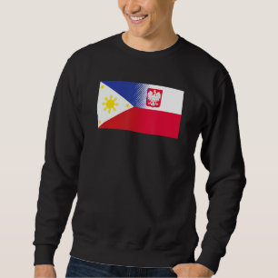 Sudadera Bandera filipina polaca Polonia Filipinas polipino