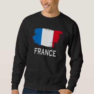 Sudadera Bandera Francesa De Francia Para Hombres Mujeres N