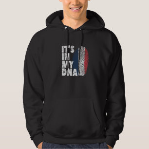 Sudadera Bandera francesa está en mi huella dactilar para