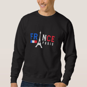 Sudadera Bandera Francesa Europa Paris Travel Adventure C