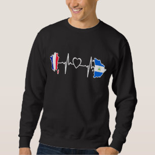 Sudadera Bandera francesa nicaragüense, Francia, latido de 
