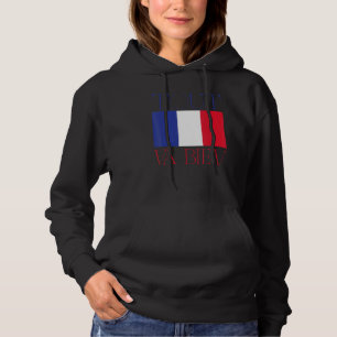 Sudadera Bandera francesa remonta a va bien