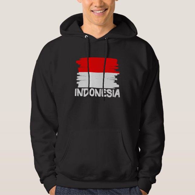 Sudadera Bandera genial de Indonesia (Anverso)