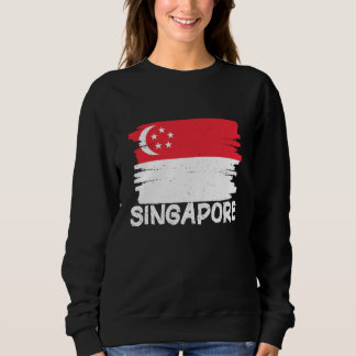 Sudadera Bandera genial de Singapur  1