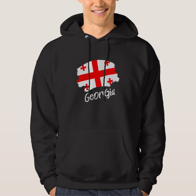 Sudadera Bandera georgiana Georgia (Anverso)