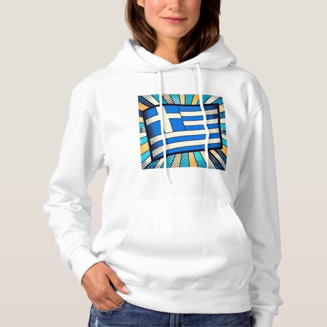 Sudadera Bandera griega (Anverso)