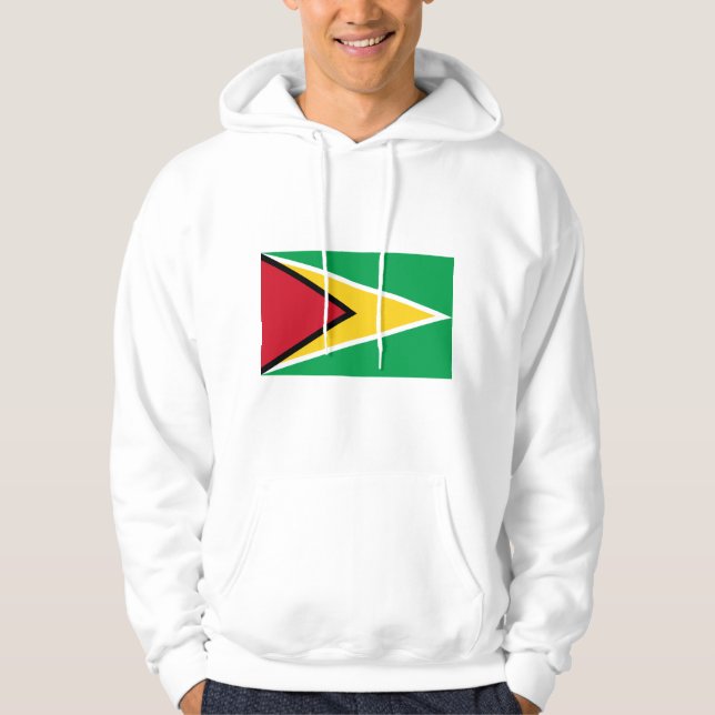 Sudadera Bandera GY de Guyana (Anverso)