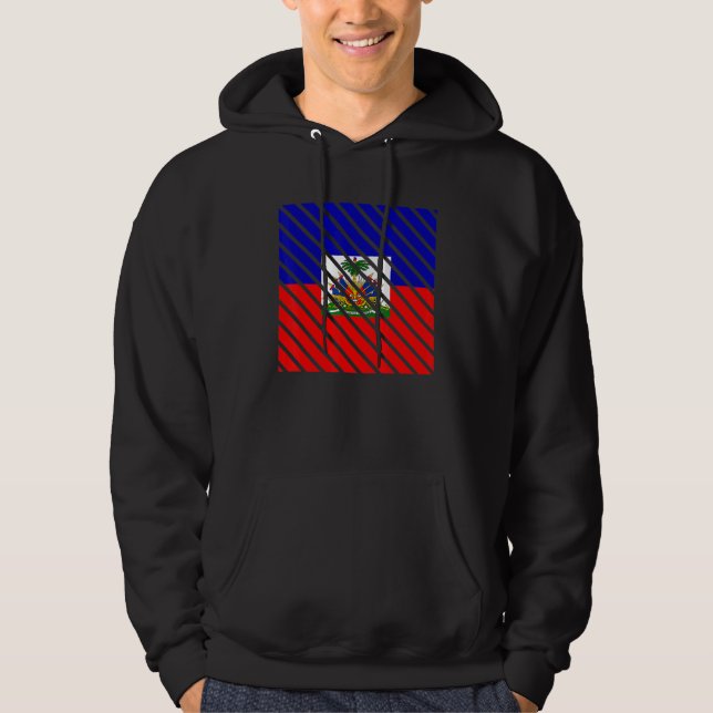 Sudadera Bandera haitiana (Anverso)