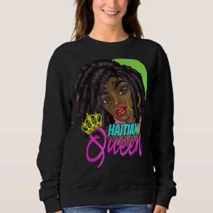 Sudadera Bandera haitiana de amor Orgullosa Princesa