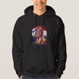 Sudadera Bandera Holandesa León Orgullo Holandés D
