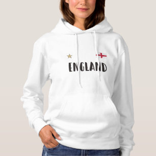 Sudadera Bandera inglesa del hincha de fútbol de Inglaterra