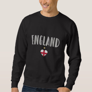 Sudadera Bandera inglesa del hincha de fútbol de Inglaterra