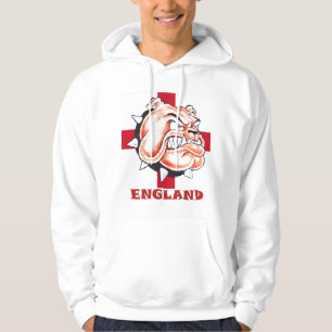 Sudadera Bandera inglesa INGLATERRA del bulldog y del St