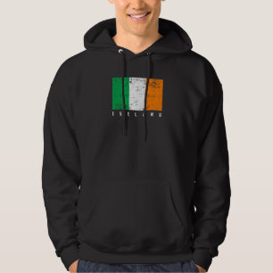 Sudadera Bandera irlandesa con problemas falsos